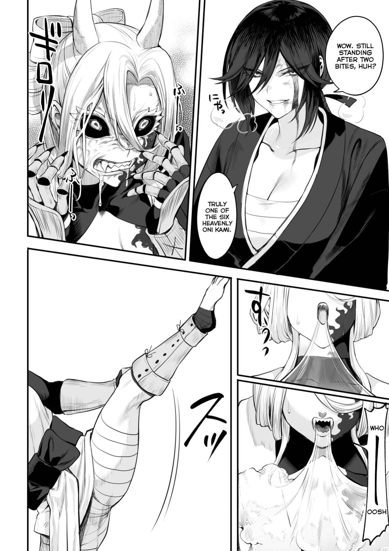[Nekono Oyashiro (Mashu)] Ikusa Otome to Ikusa Goto! ~Onna Samurai Hen~ [Zaku Scans]