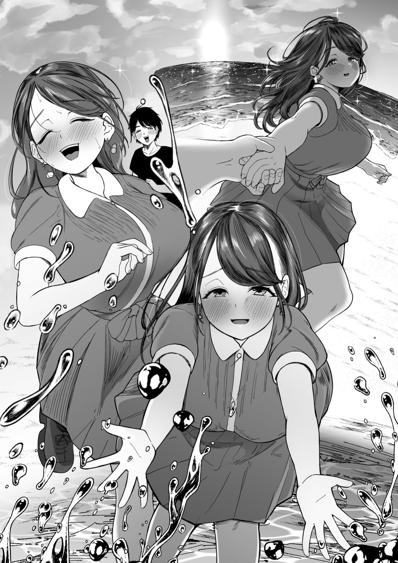 [Dochakuso Happy! (Yumekawa Dododo-chan)] Konna ni Seiyoku Tsuyoi Oneesan dato Watter Itara Ie Made Tsuiteikanakatta!! | If only I had known she was such a slut, I would never have followed her home!!