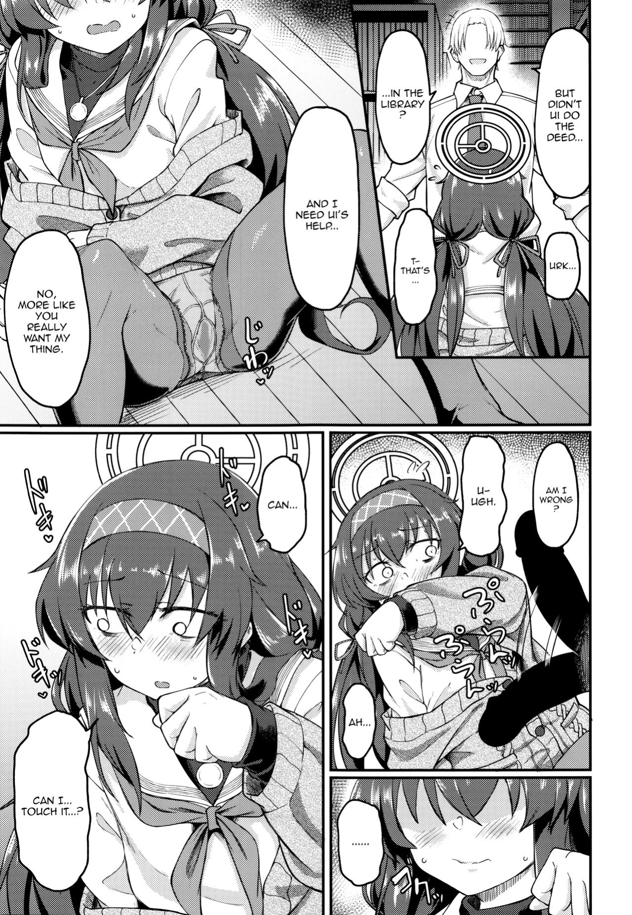(C100) [Hx3I (Hirano Kawajuu)] Koshokan de wa Oshizuka ni (Blue Archive)