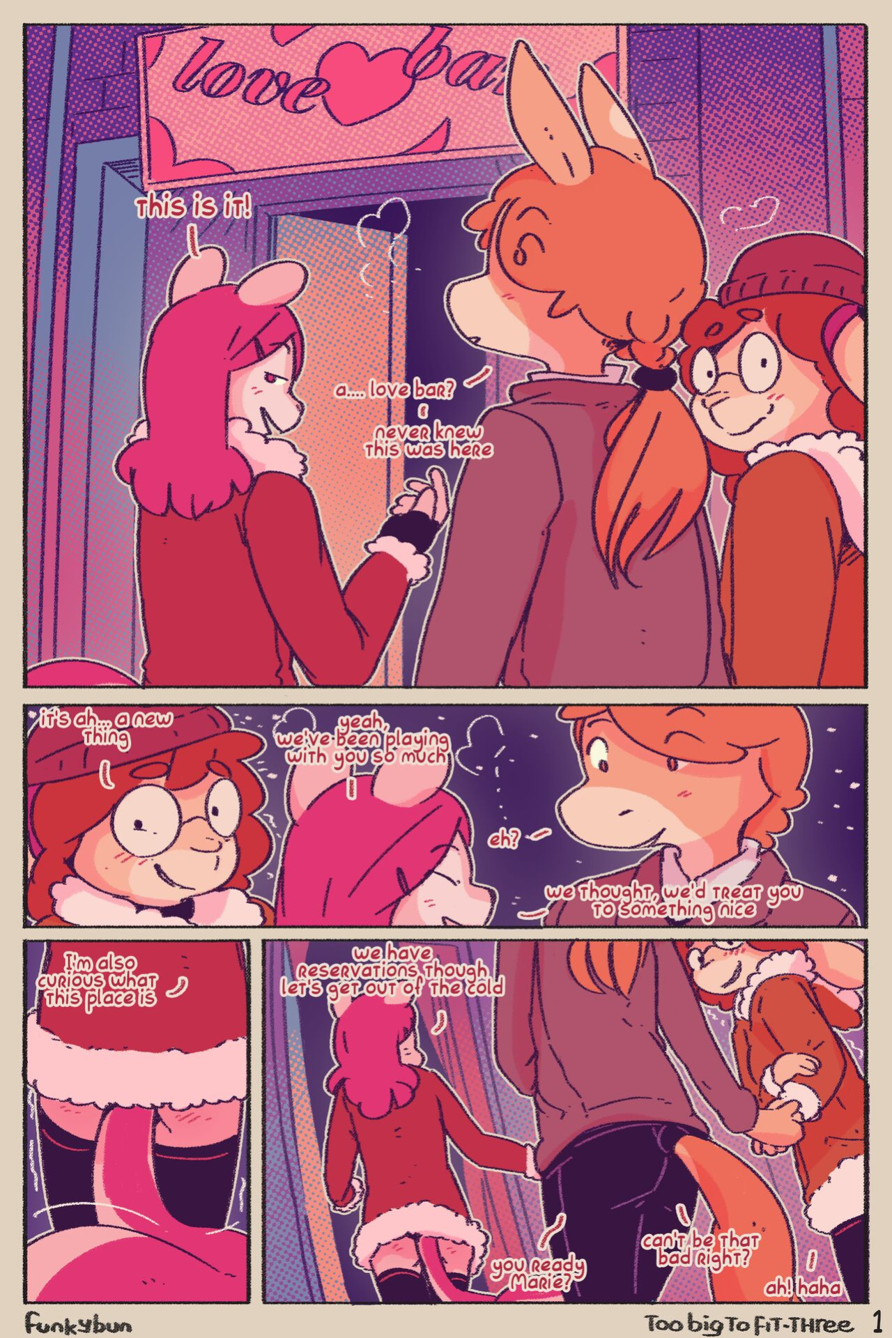 [Funkybun] Too Big to Fit Three