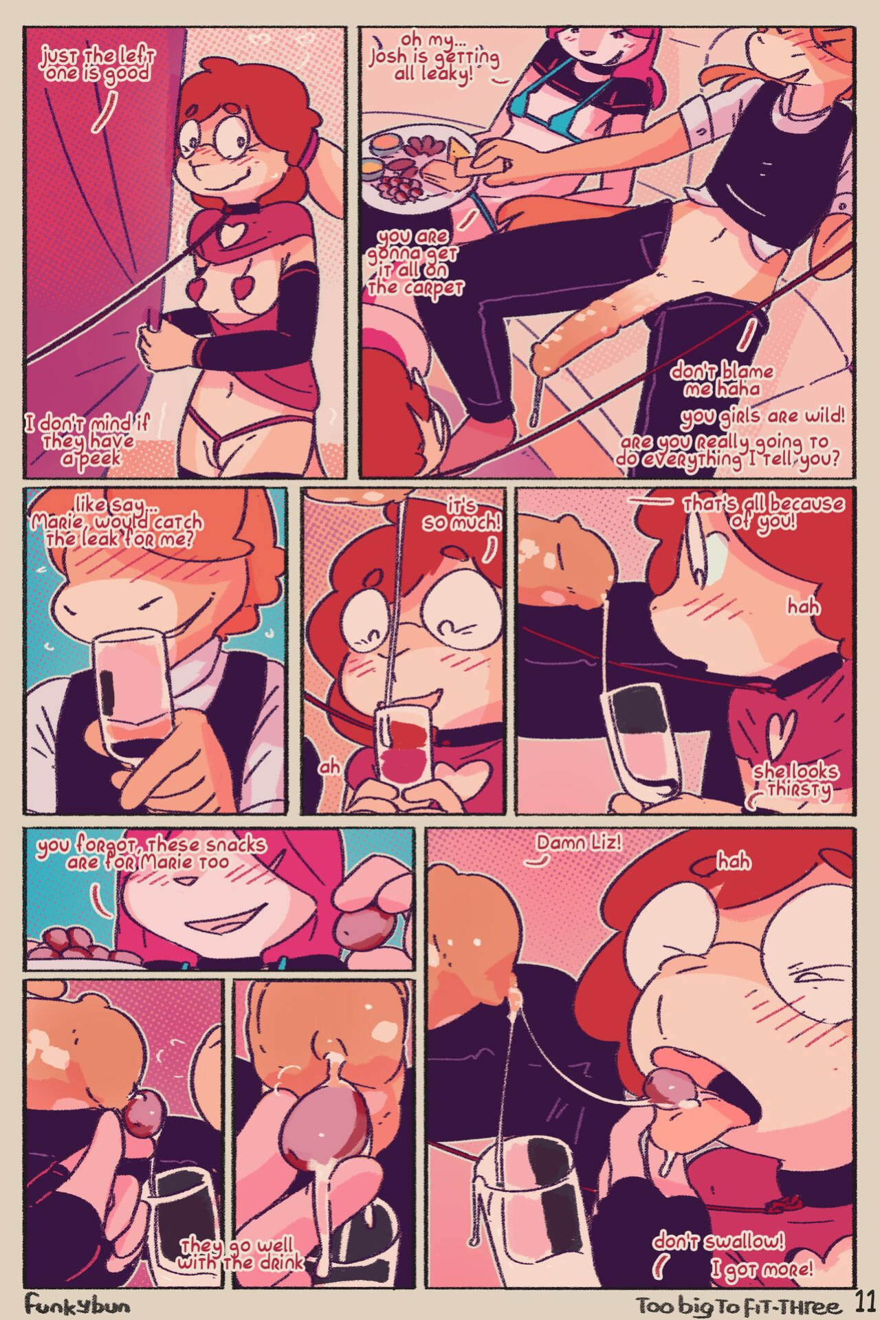 [Funkybun] Too Big to Fit Three