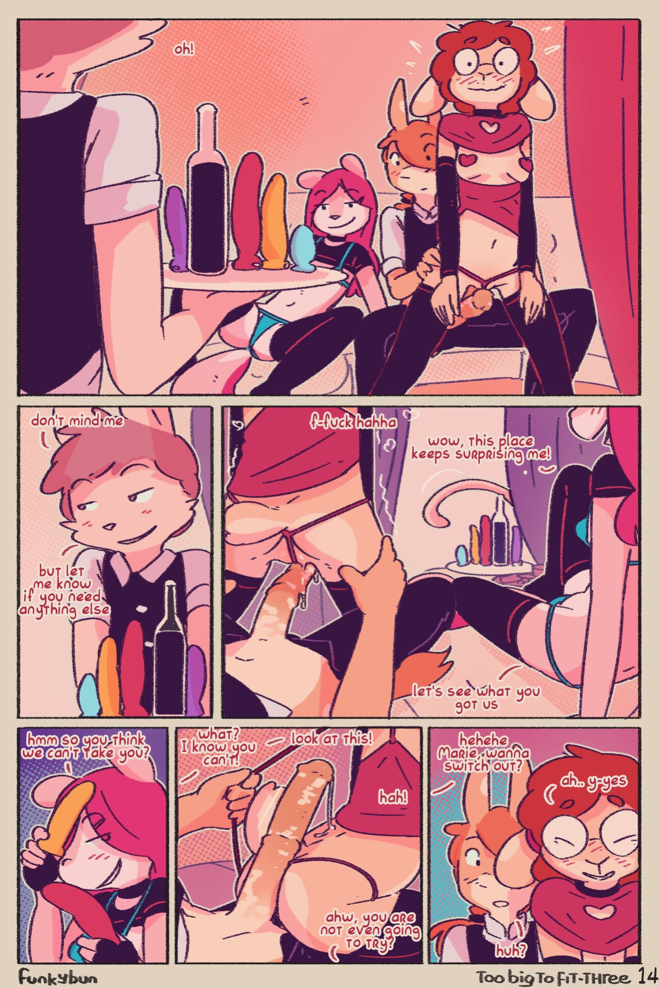 [Funkybun] Too Big to Fit Three