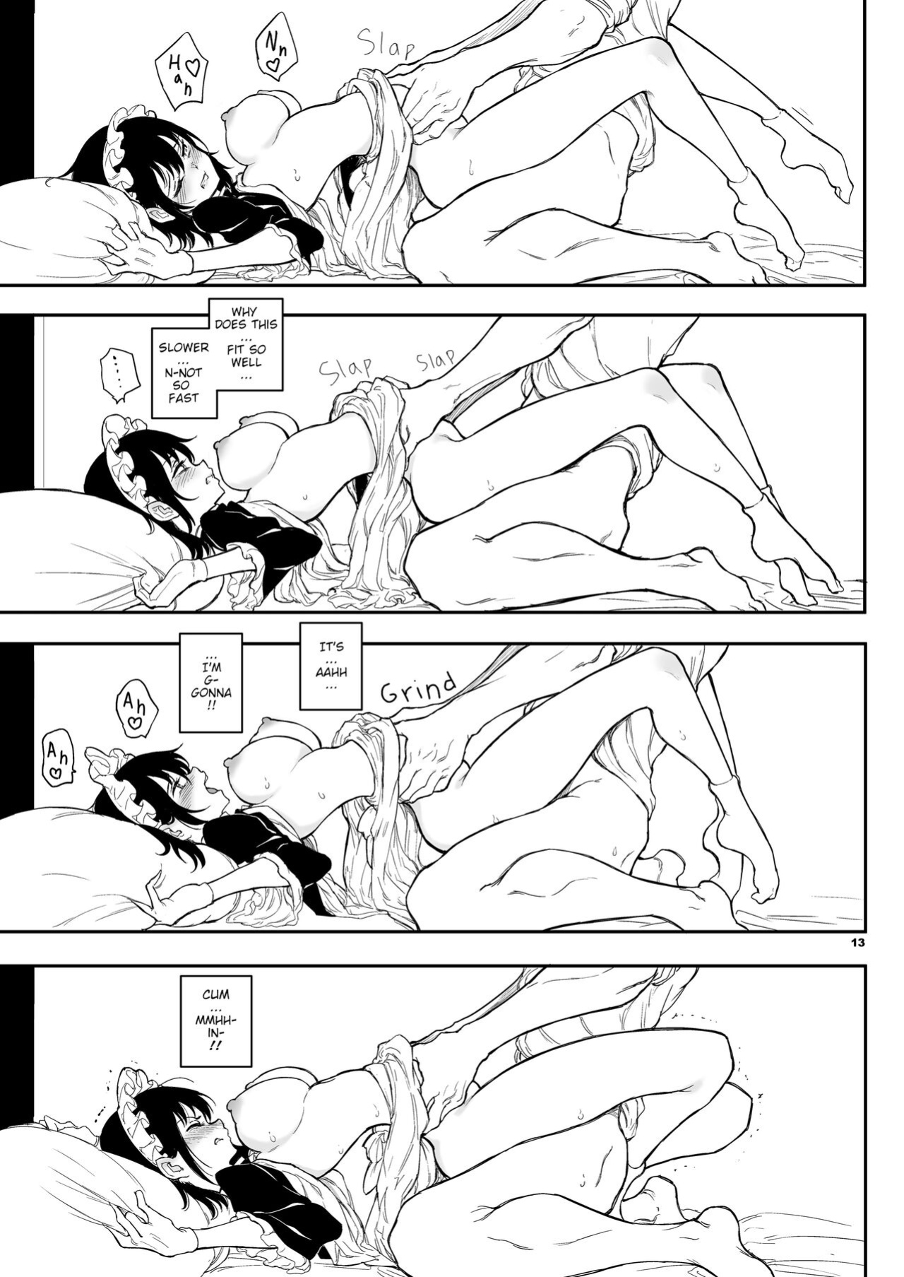 [Kyockchokyock (Kyockcho)] Maid Kyouiku. 4 -Botsuraku Kizoku Rurikawa Tsubaki- [Cali]