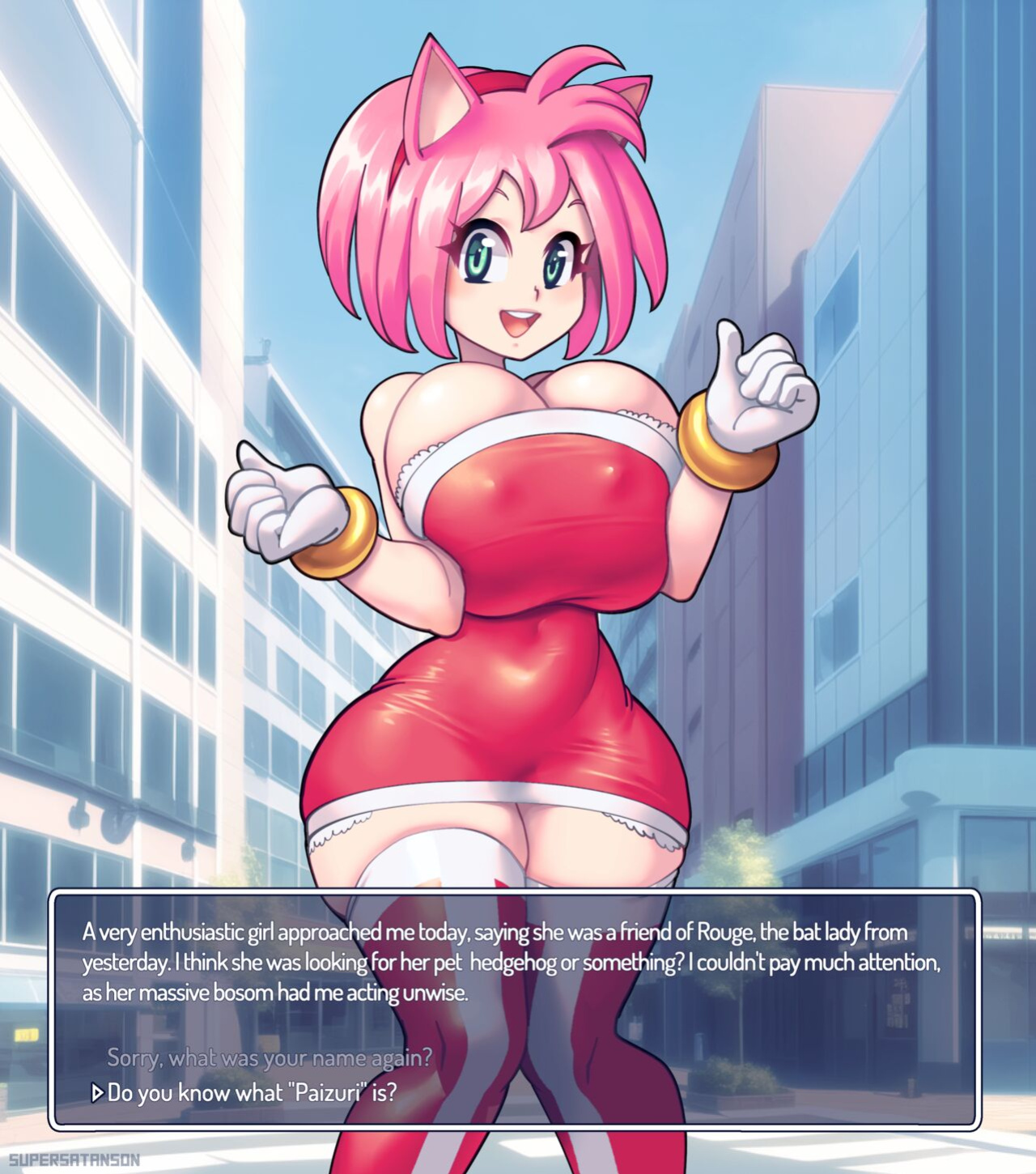 [supersatanson] Sonic girlsl (Sonic The Hedgehog)