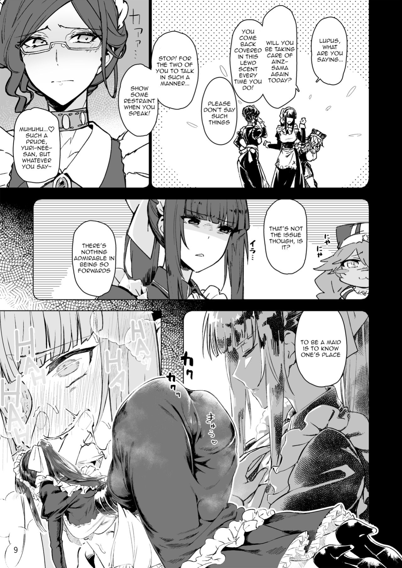 [Gatakomanchi (Komagata)] Manmaru Meido no Shihaisha-sama <<Goshujin-sama>> (Overlord)