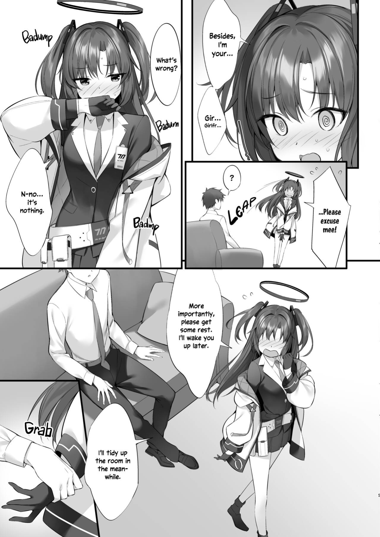 [P:P (Oryou)] Watashi, Sensei no Kanojo desukara | I'm Sensei's Girlfriend, After All (Blue Archive) [Kirby]