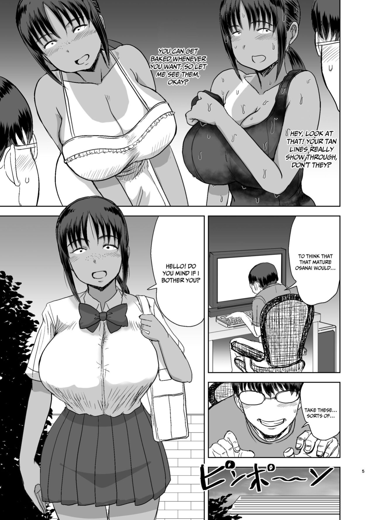 [Dokumushi Shokeitai (Kaneda Asao)] Mob-kao Bakunyuu no Dokyuusei o Ore no Iinari no Sefri ni Shiteyatta... 3 | I Made My Big Breasted Classmate With The Plain-Looking Face Into My Fuckbuddy... 3