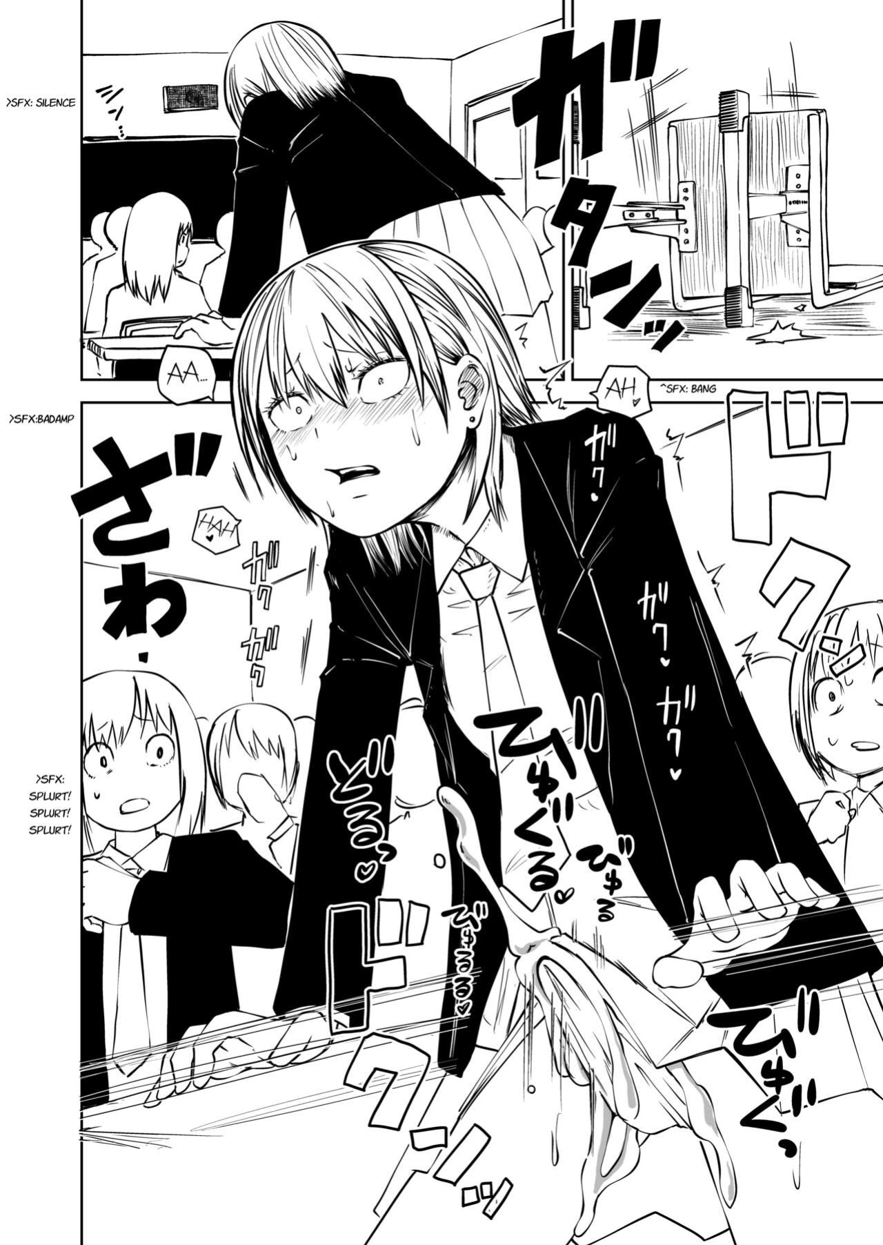 [Mikenekohanten (Sakamoto Kafka)] Futoukou ni Natta Futanari Doukyuusei "Choukyou ~ Koukai Zecchou" [Daddy Scan Me Harder!]