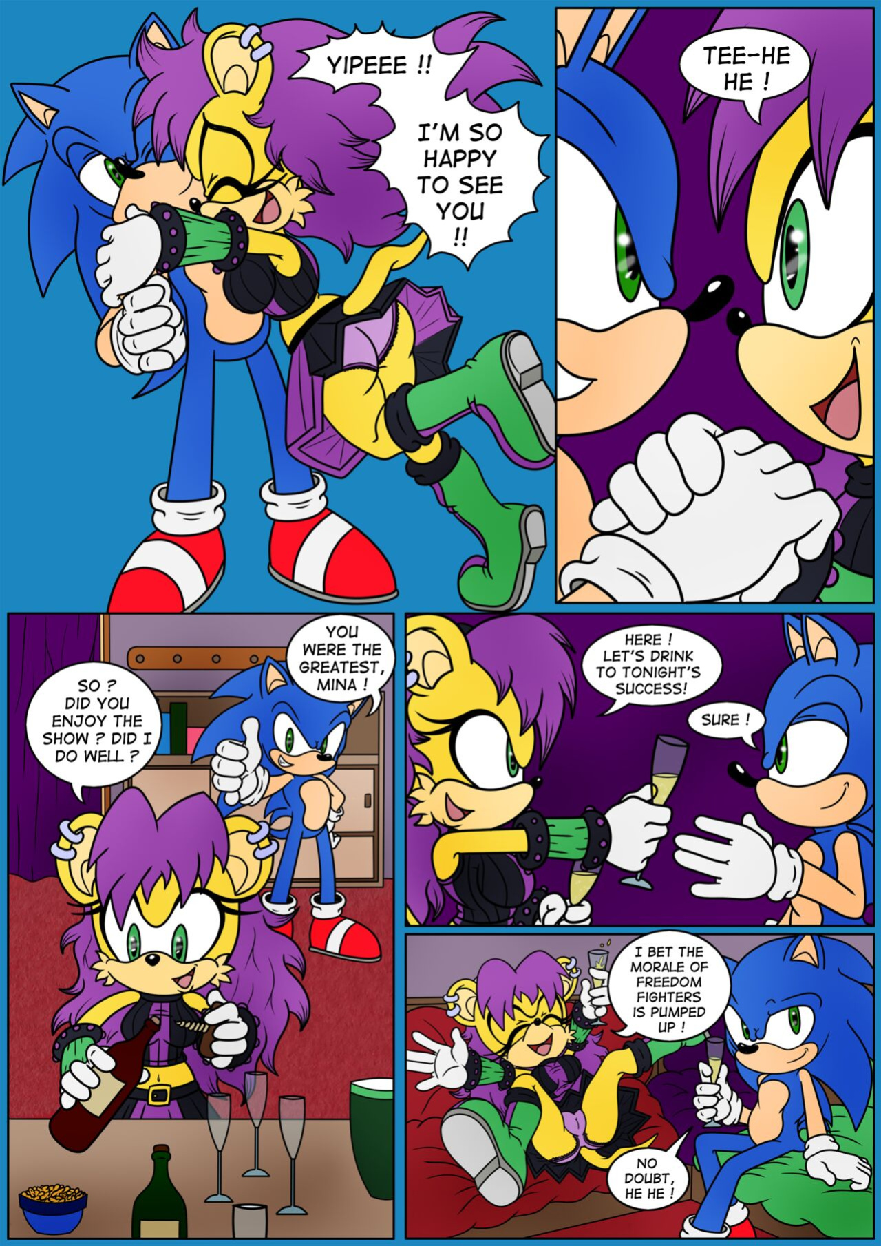 (ENG) Backstage V.I.P. Pass - [COMPLETED] [RaianOnzika & DarkHedgie]