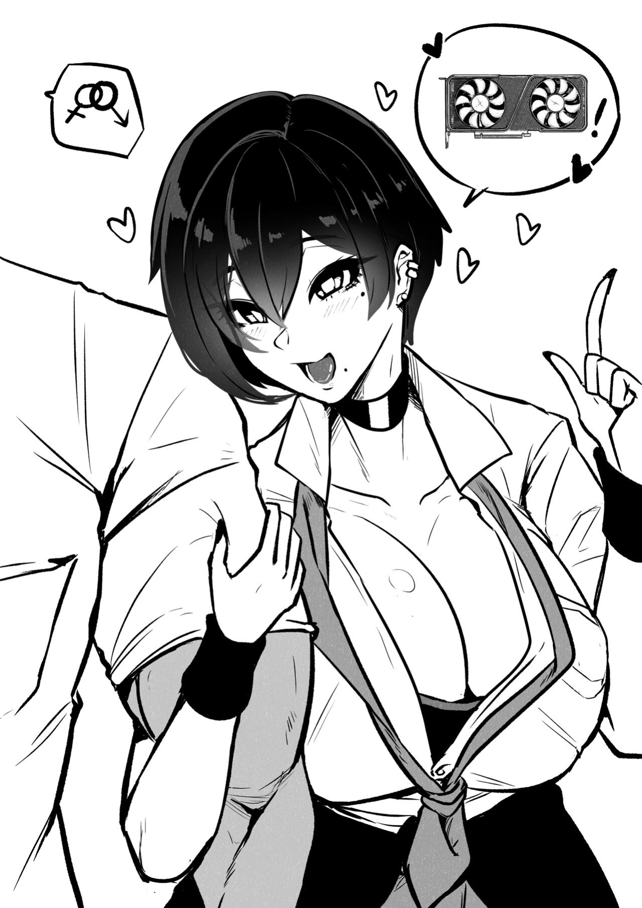 [Sakino Yumeko] I Need Money For Brand New GPU Please!