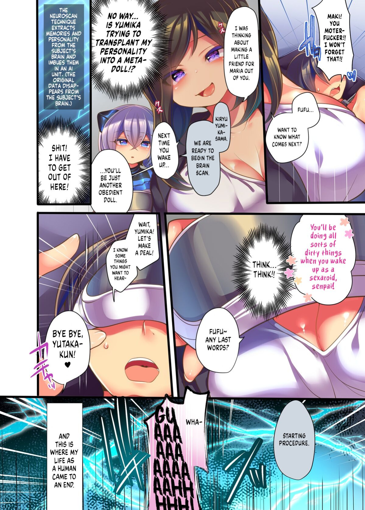 [Ue ni Aru Mikan (Reitou Mikan, Amulai)] Metadoll NINA ~Elite Shain ga Sexaroid Gitai de Kutsujoku Houshi~ [Shiromaru]
