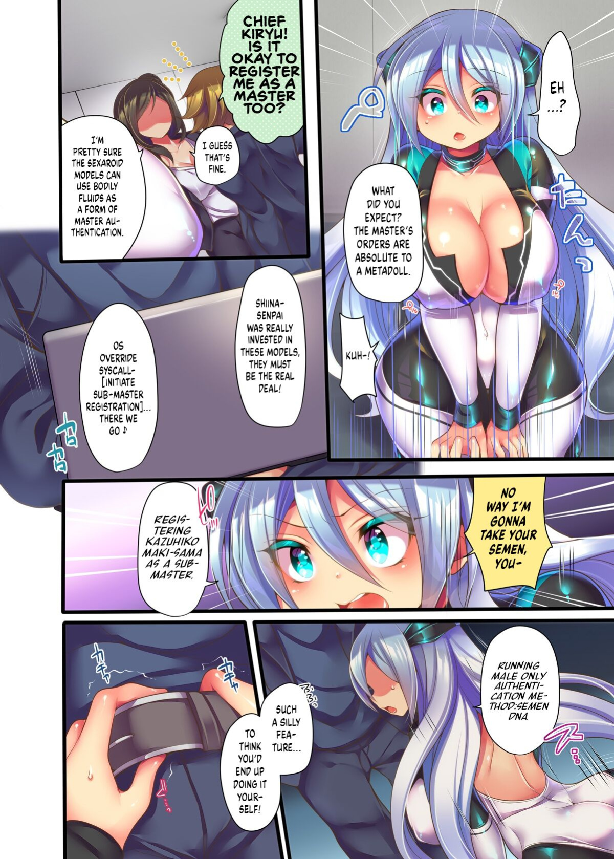 [Ue ni Aru Mikan (Reitou Mikan, Amulai)] Metadoll NINA ~Elite Shain ga Sexaroid Gitai de Kutsujoku Houshi~ [Shiromaru]