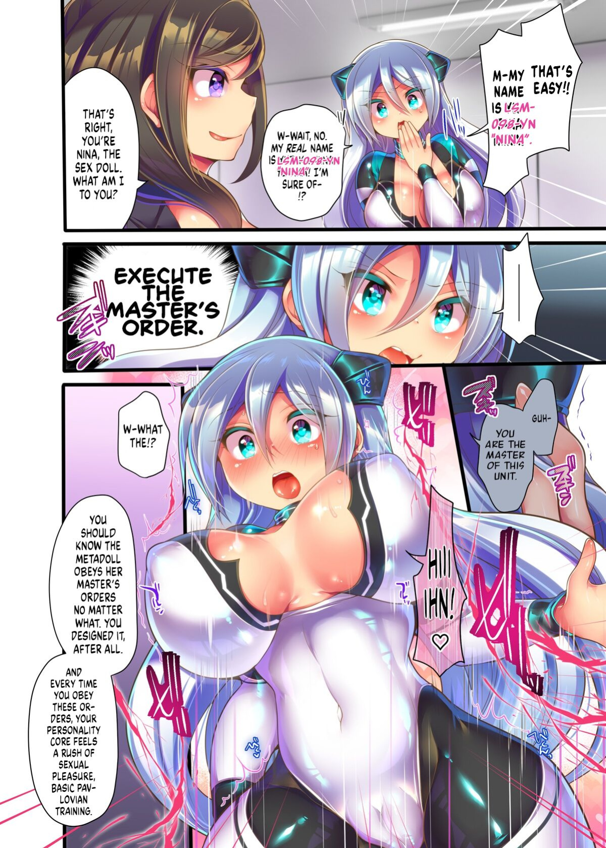 [Ue ni Aru Mikan (Reitou Mikan, Amulai)] Metadoll NINA ~Elite Shain ga Sexaroid Gitai de Kutsujoku Houshi~ [Shiromaru]