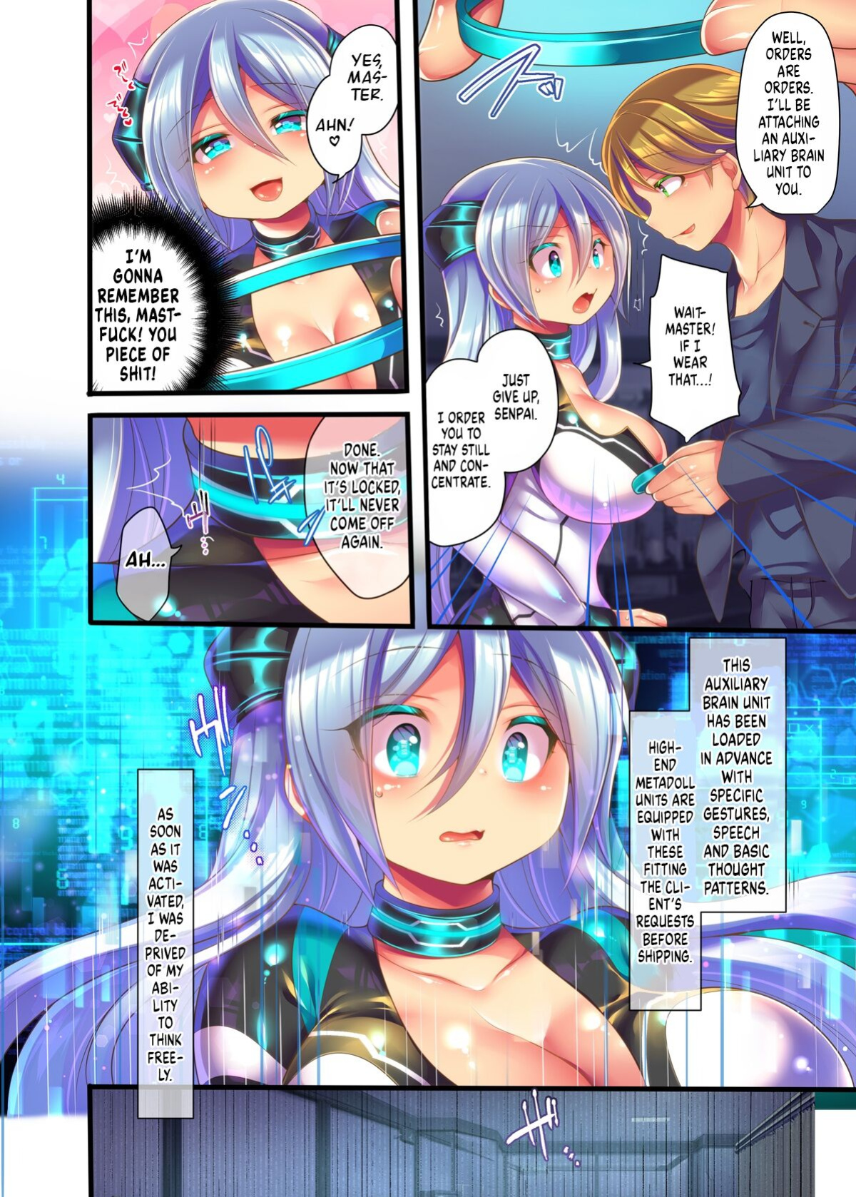 [Ue ni Aru Mikan (Reitou Mikan, Amulai)] Metadoll NINA ~Elite Shain ga Sexaroid Gitai de Kutsujoku Houshi~ [Shiromaru]