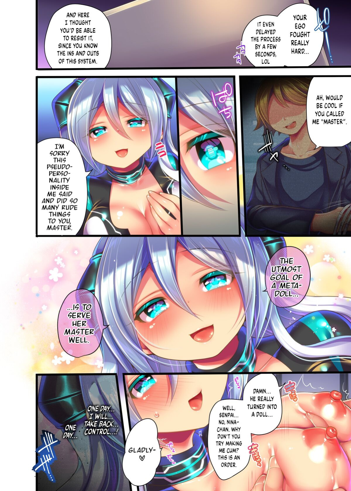 [Ue ni Aru Mikan (Reitou Mikan, Amulai)] Metadoll NINA ~Elite Shain ga Sexaroid Gitai de Kutsujoku Houshi~ [Shiromaru]