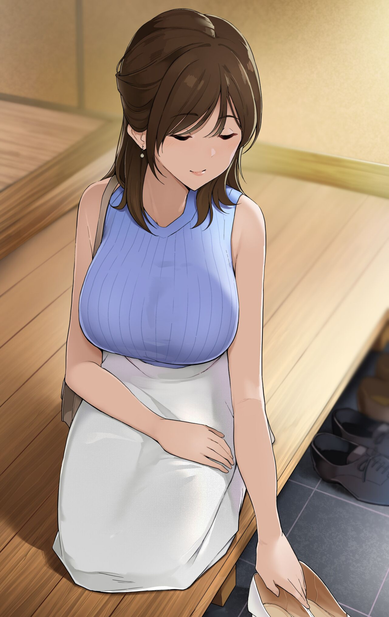 [Wakamatsu] Sodachi no Yosasou na Onee-san ga Ogehin Sex suru Hanashi Sono 1 | A Refined and Elegant Young Woman from a Good Family Has Vulgar Sex (Part 1)