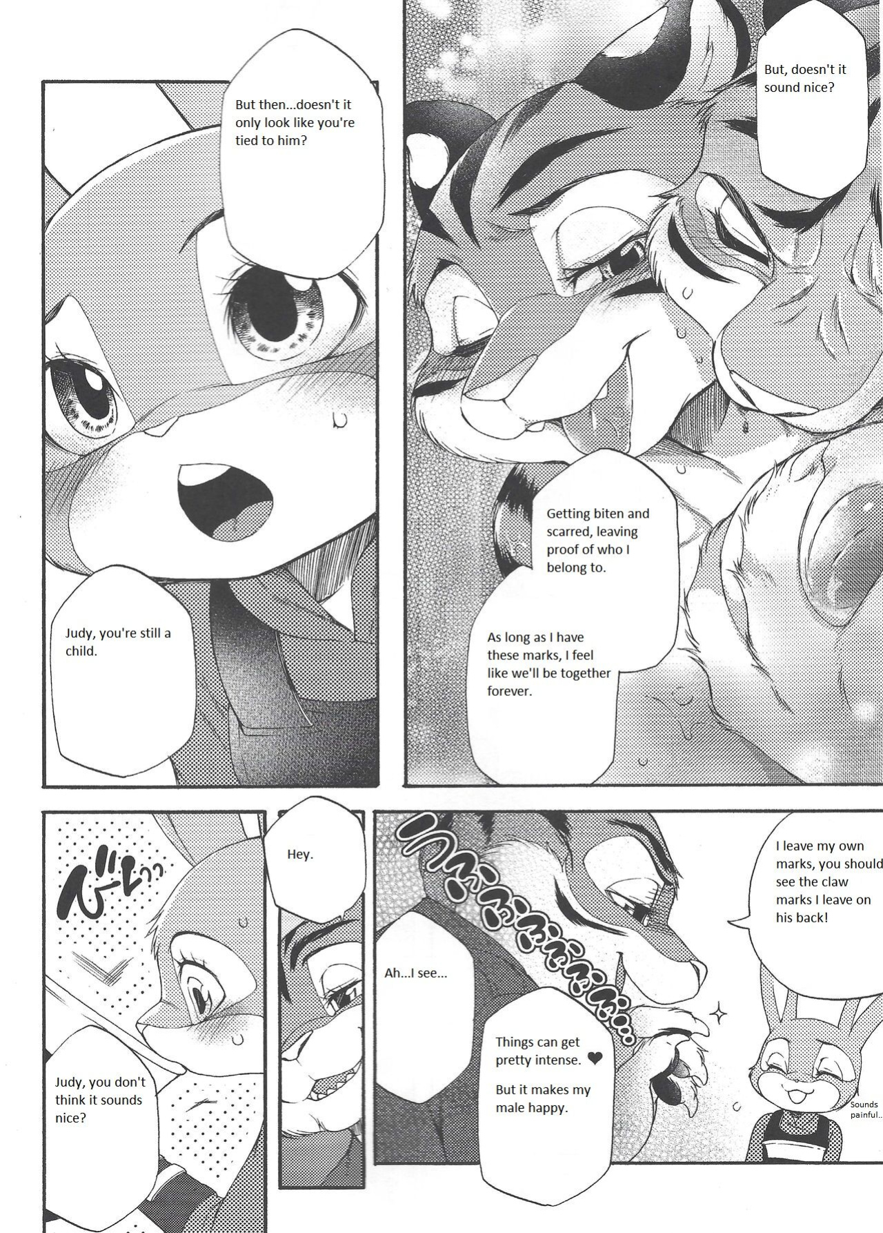 (HaruCC23) [Dogear (Inumimi Moeta)] Yawaraka na Kizuato (Zootopia)
