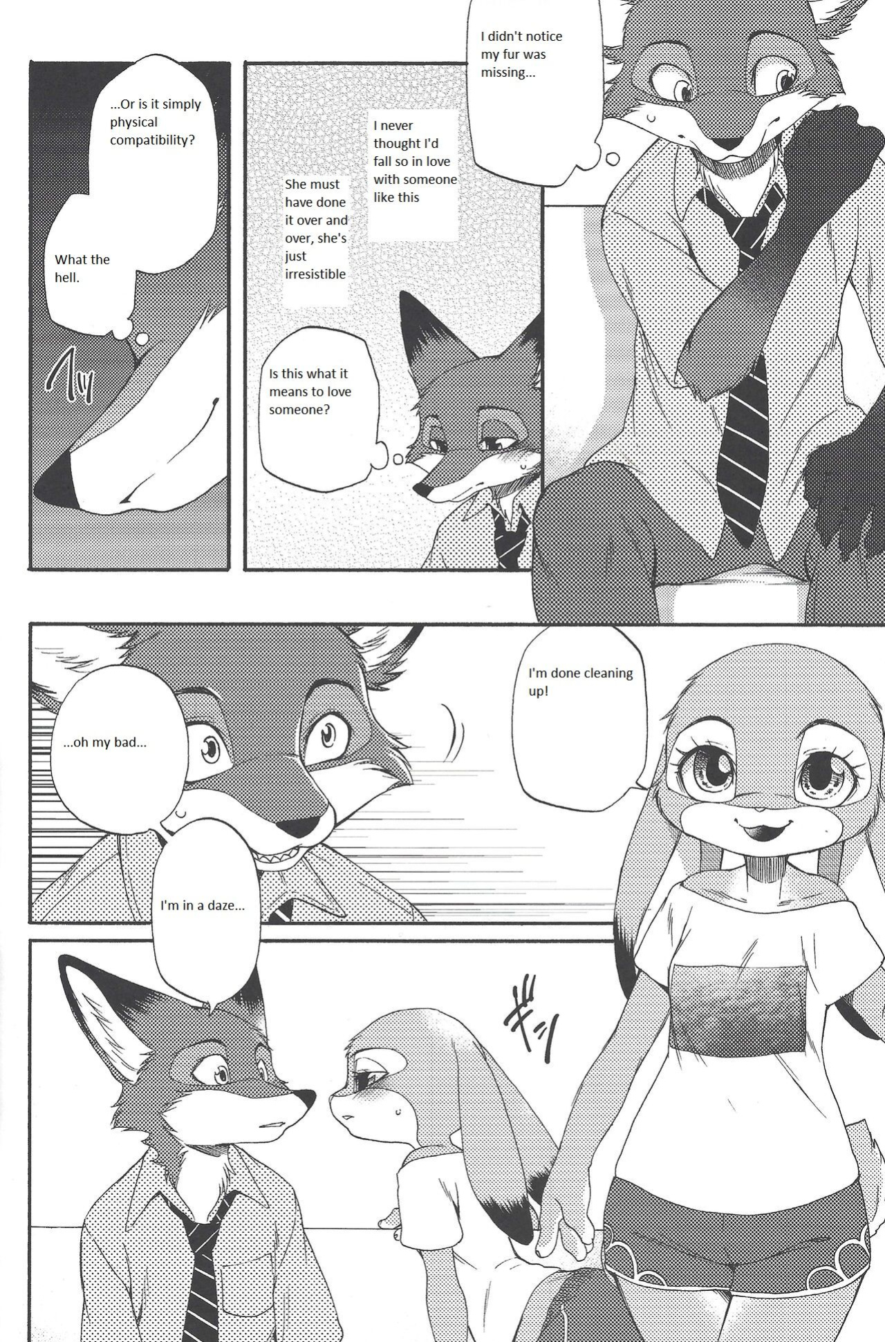 (HaruCC23) [Dogear (Inumimi Moeta)] Yawaraka na Kizuato (Zootopia)