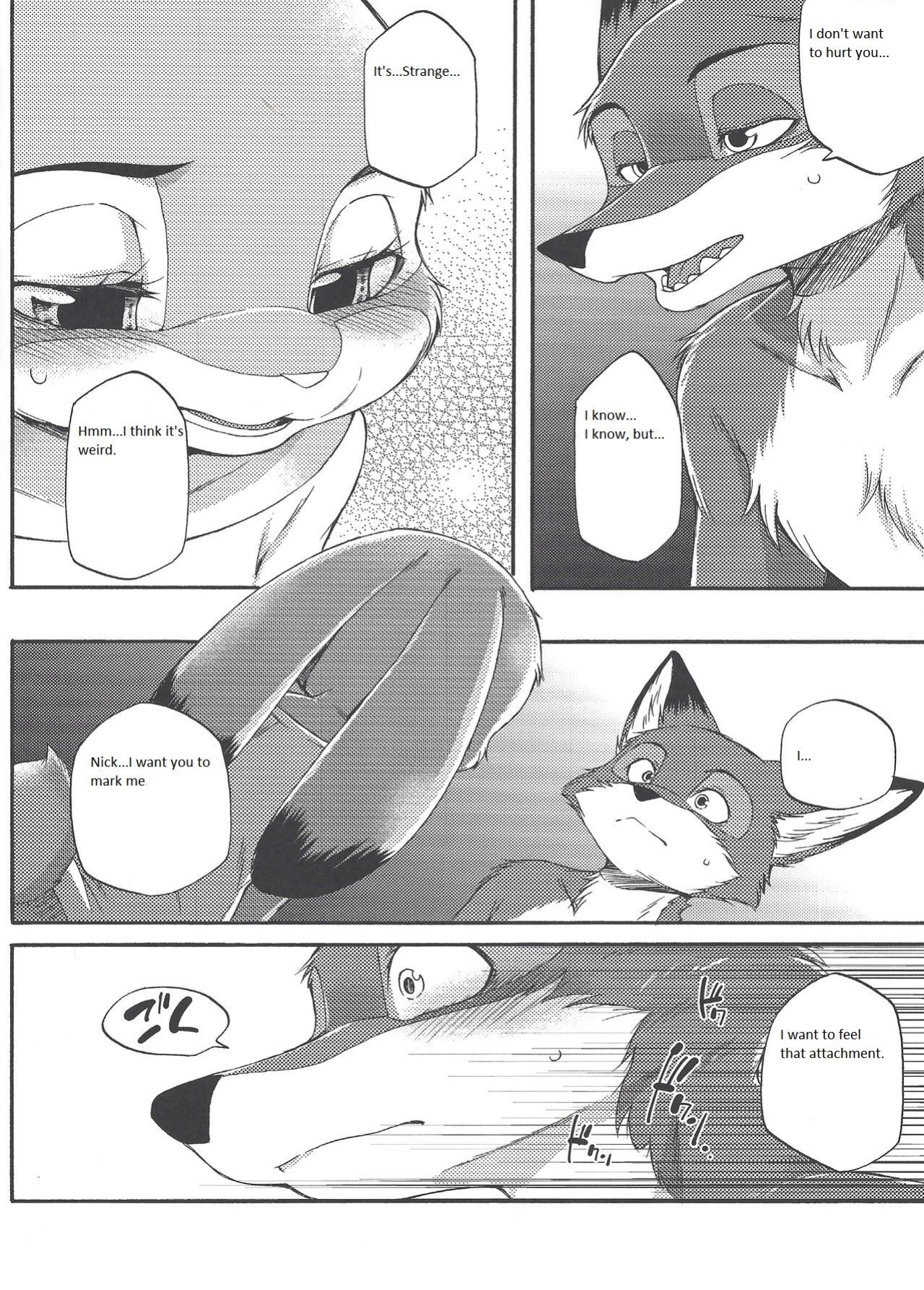 (HaruCC23) [Dogear (Inumimi Moeta)] Yawaraka na Kizuato (Zootopia)