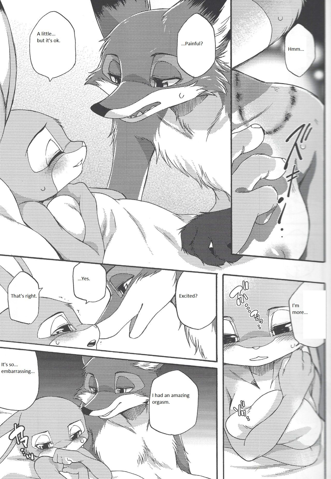 (HaruCC23) [Dogear (Inumimi Moeta)] Yawaraka na Kizuato (Zootopia)