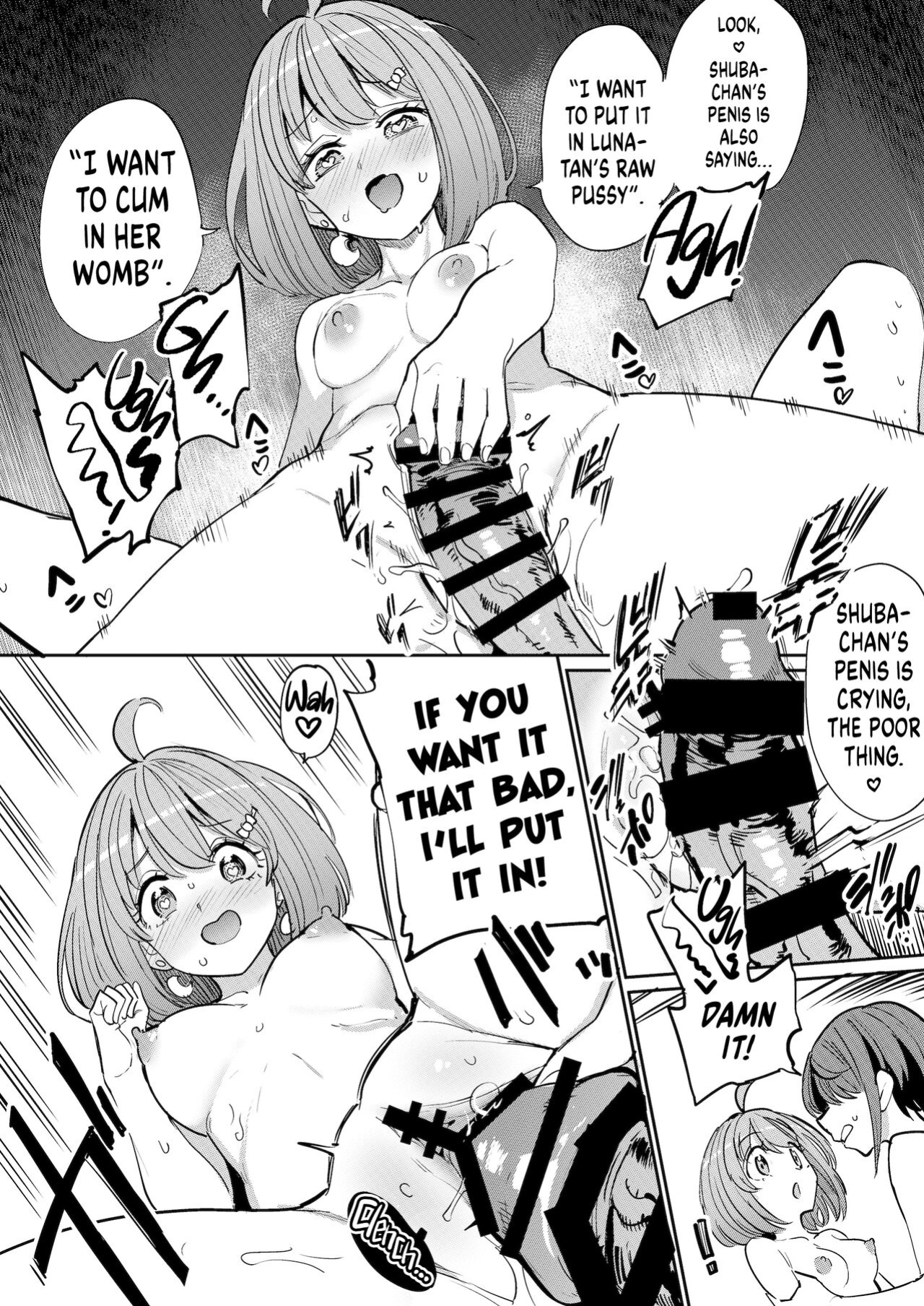 [Yakitate Jamaica A (Aomushi)] Hatsujou Kiken Chitai 2 | Sexual Excitement Danger Zone 2 (Oozora Subaru, Himemori Luna) [#/vt/ translations]