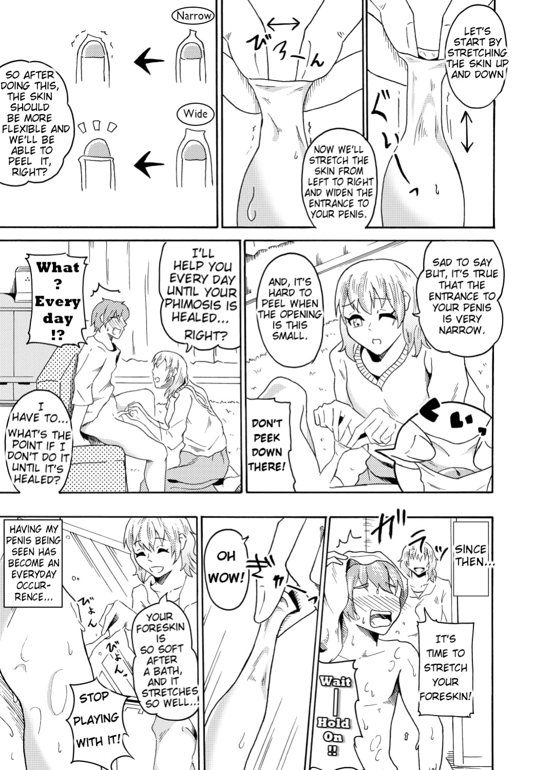 [Kaneko Ken] Onee-chan ni yoru Shinsei Houkei Chiryou | The True Phimosis Treatment by Sis