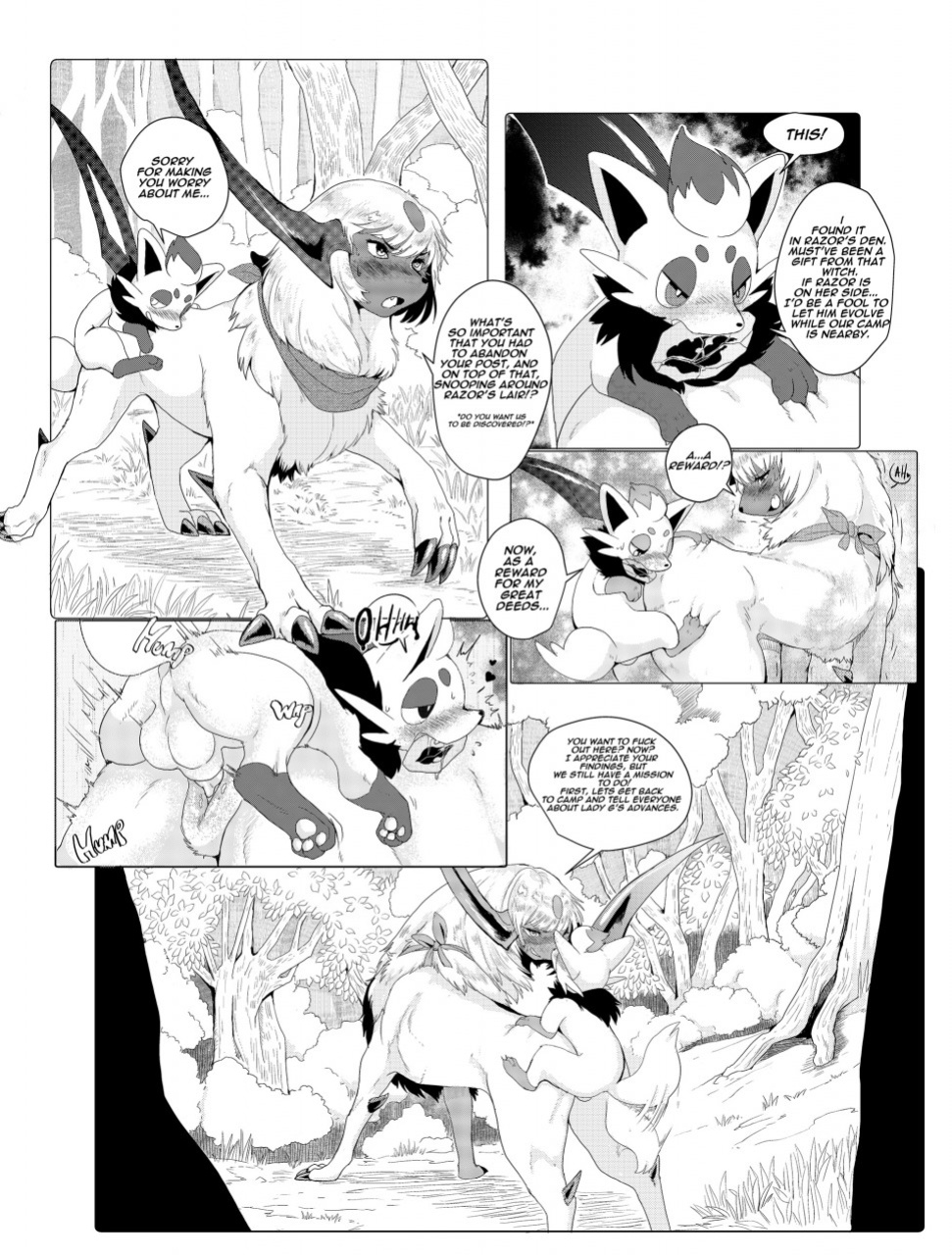 [SheBeast] PokeKnights Chapter One: Indulgent Beginnings