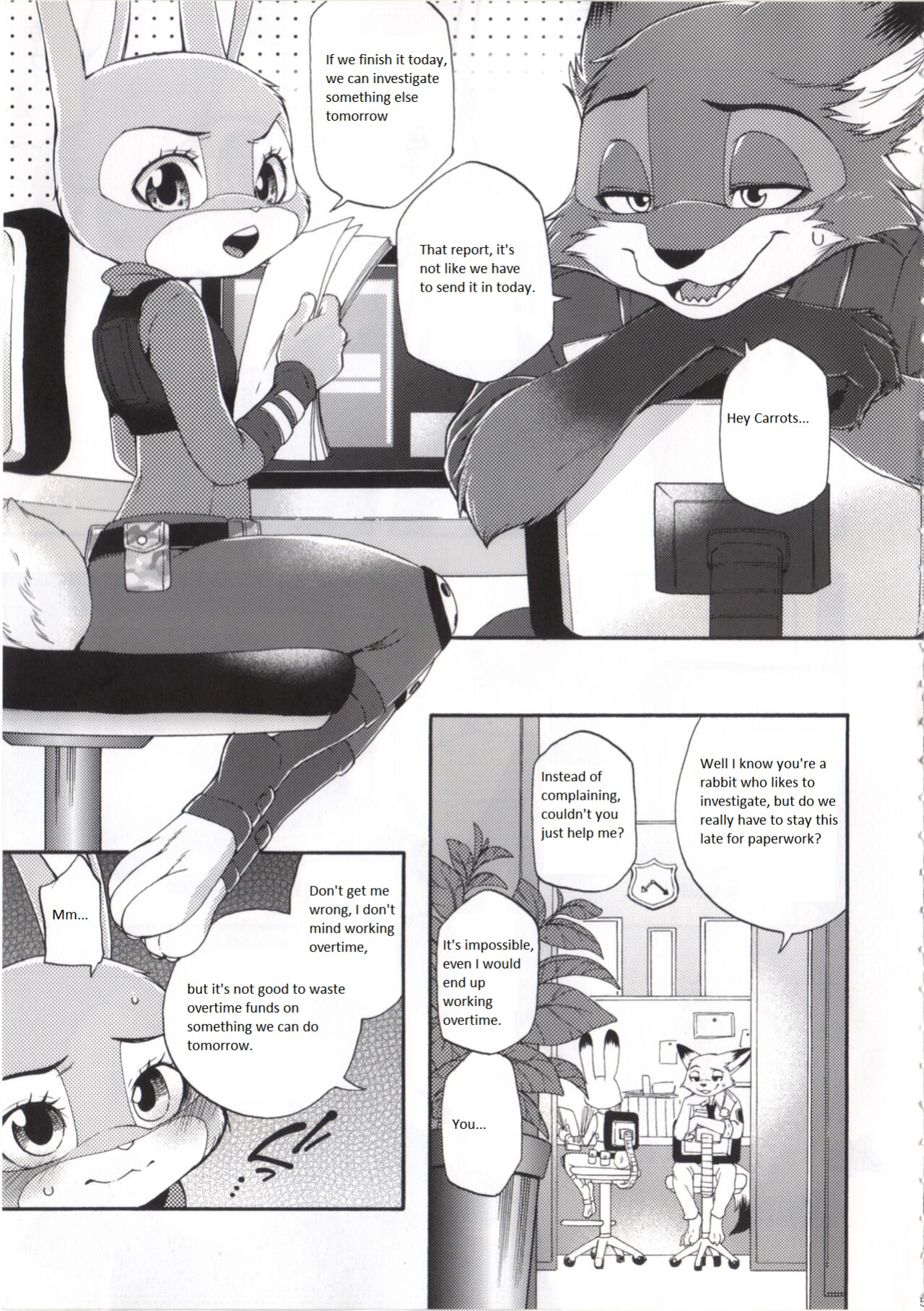 (C95) [Dogear (Inumimi Moeta)] Make Love (Zootopia)