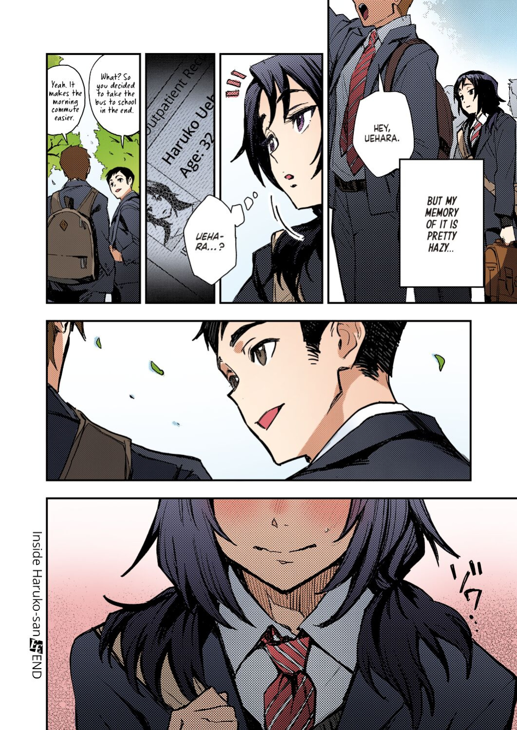 [Minato Fumi] Haruko-san no Naka | Inside Haruko-san (COMIC ExE 31) [WataTL] [Colorized] [SPDSD]
