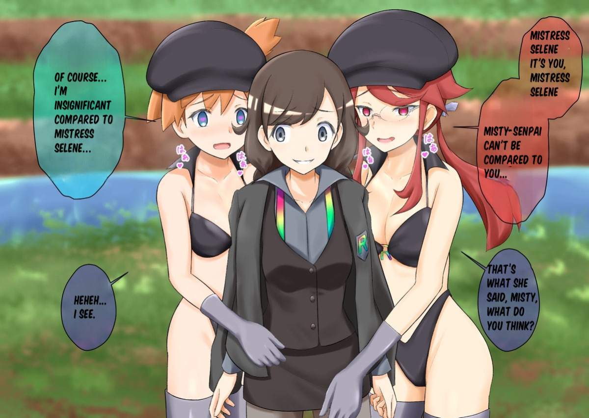 Pokemon - Team rainbow rocket brainwashing harem project (Kanto edition)