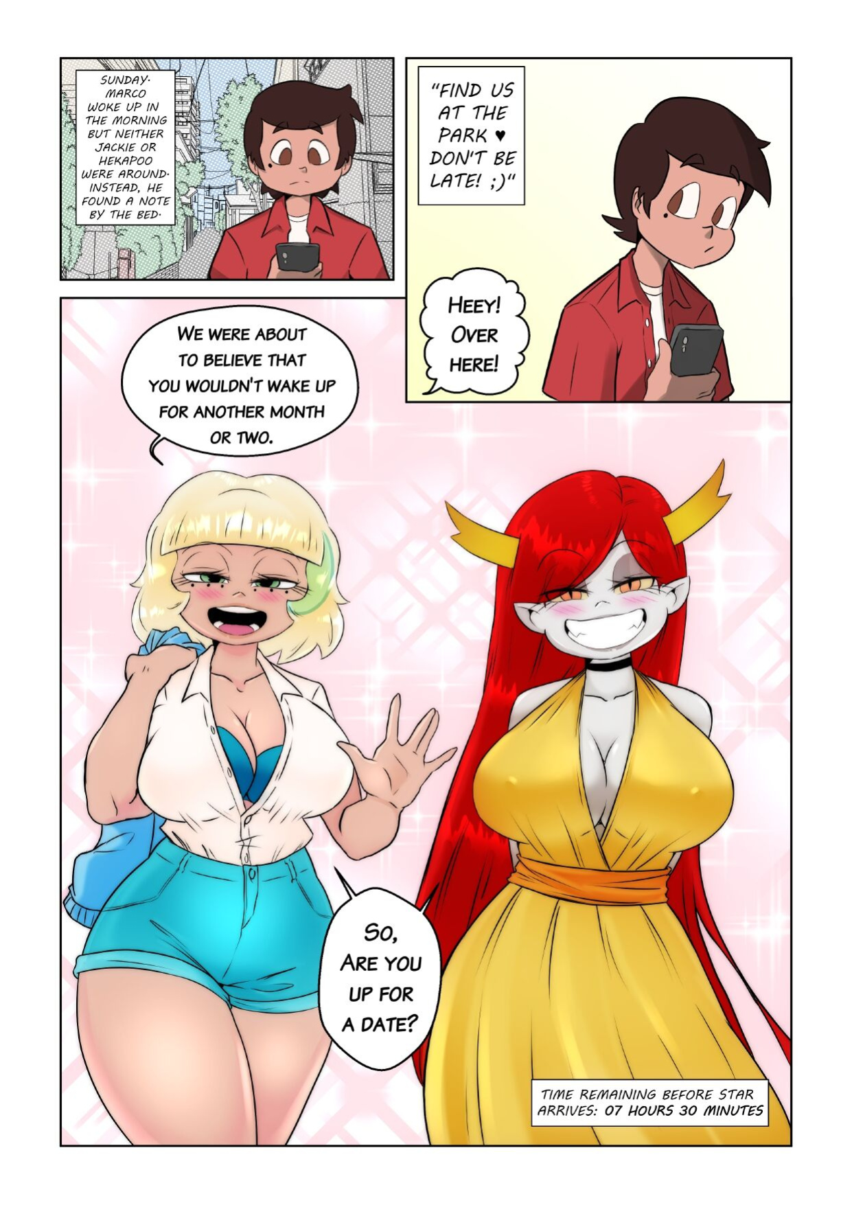 [banjabu] Cheat Weekend: Love Birds' Sunday (colored)