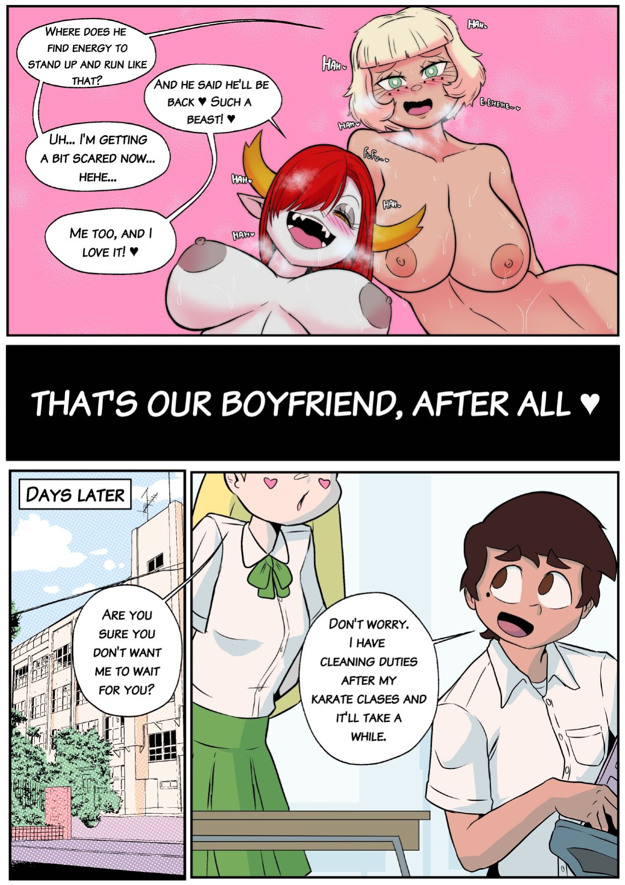 [banjabu] Cheat Weekend: Love Birds' Sunday (colored)