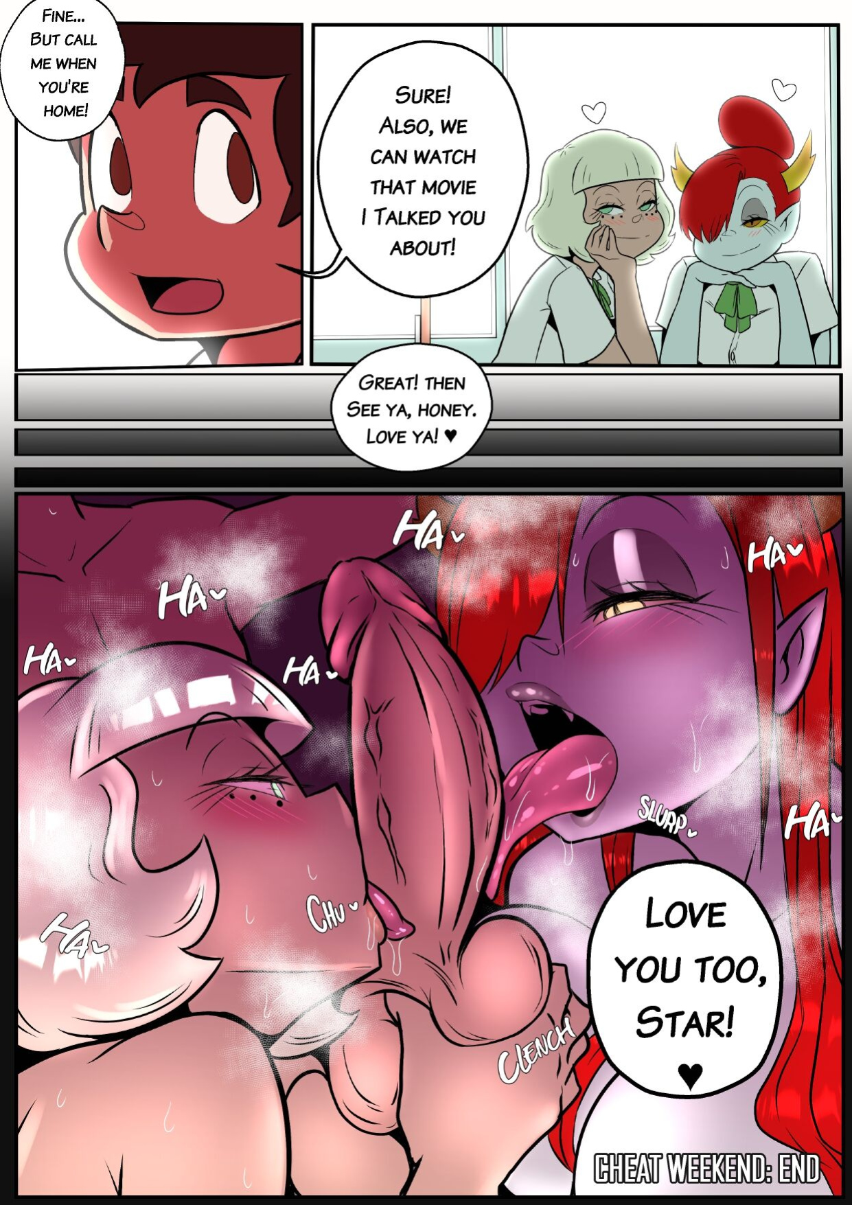 [banjabu] Cheat Weekend: Love Birds' Sunday (colored)