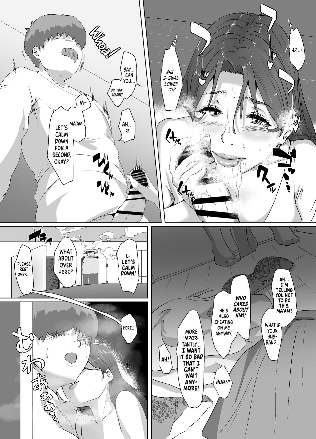 [NYPAON] Seiya wa Otonari no Oku-san to | Spending Christmas Eve With the Housewife Next Door {RedLantern}