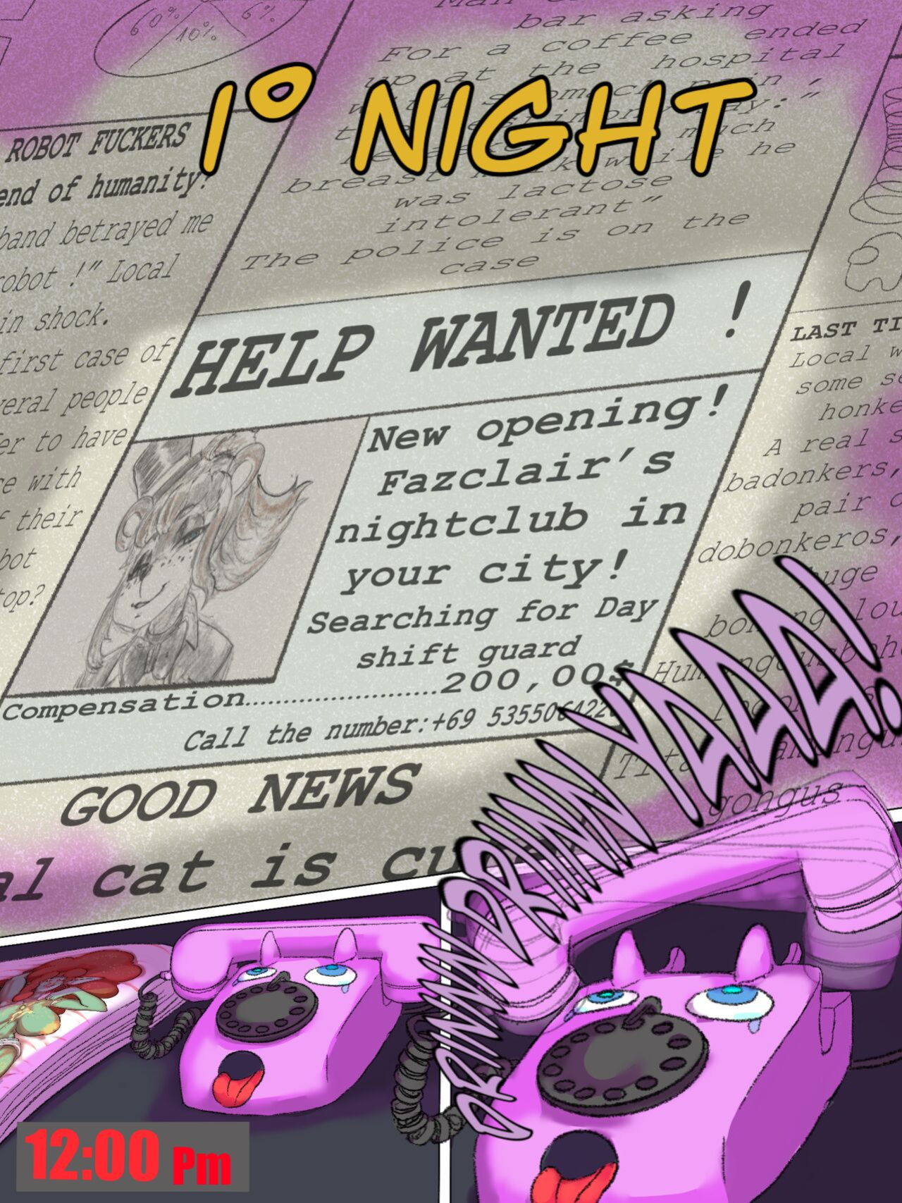 Five night at Fazclair's