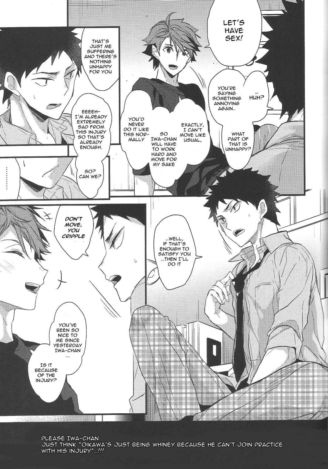 (RTS!!4) [DIETHELM (Mizuyuki)] Shiawase Sugite Shinu. | So Happy I Could Die (Haikyuu!!) [Procrastination Scans]
