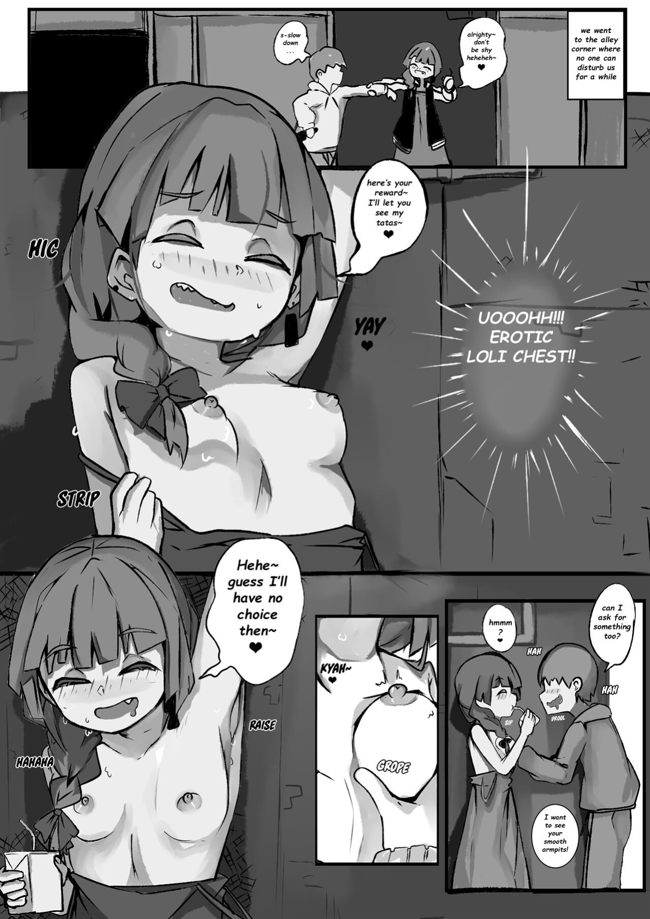I went out drinking with a drunk bassist...and got the best day of my life!! | Kikuri Hiroi Doujinshi | English