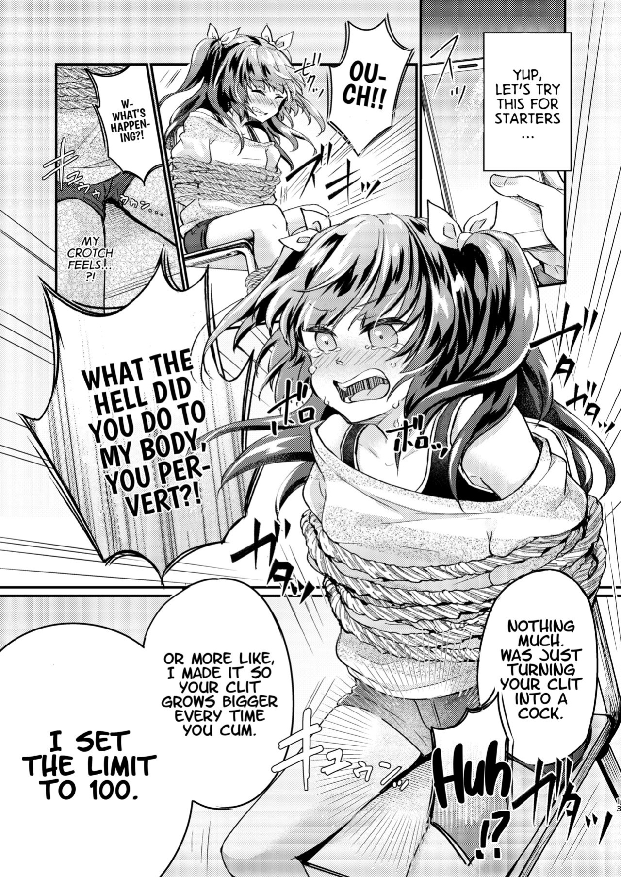 [Ichigo Syrup (Koori)] Tsundere Imouto Inbou Kaizou Keikaku | Tsundere Little Sister Cock Modification Plan [Project Valvrein]