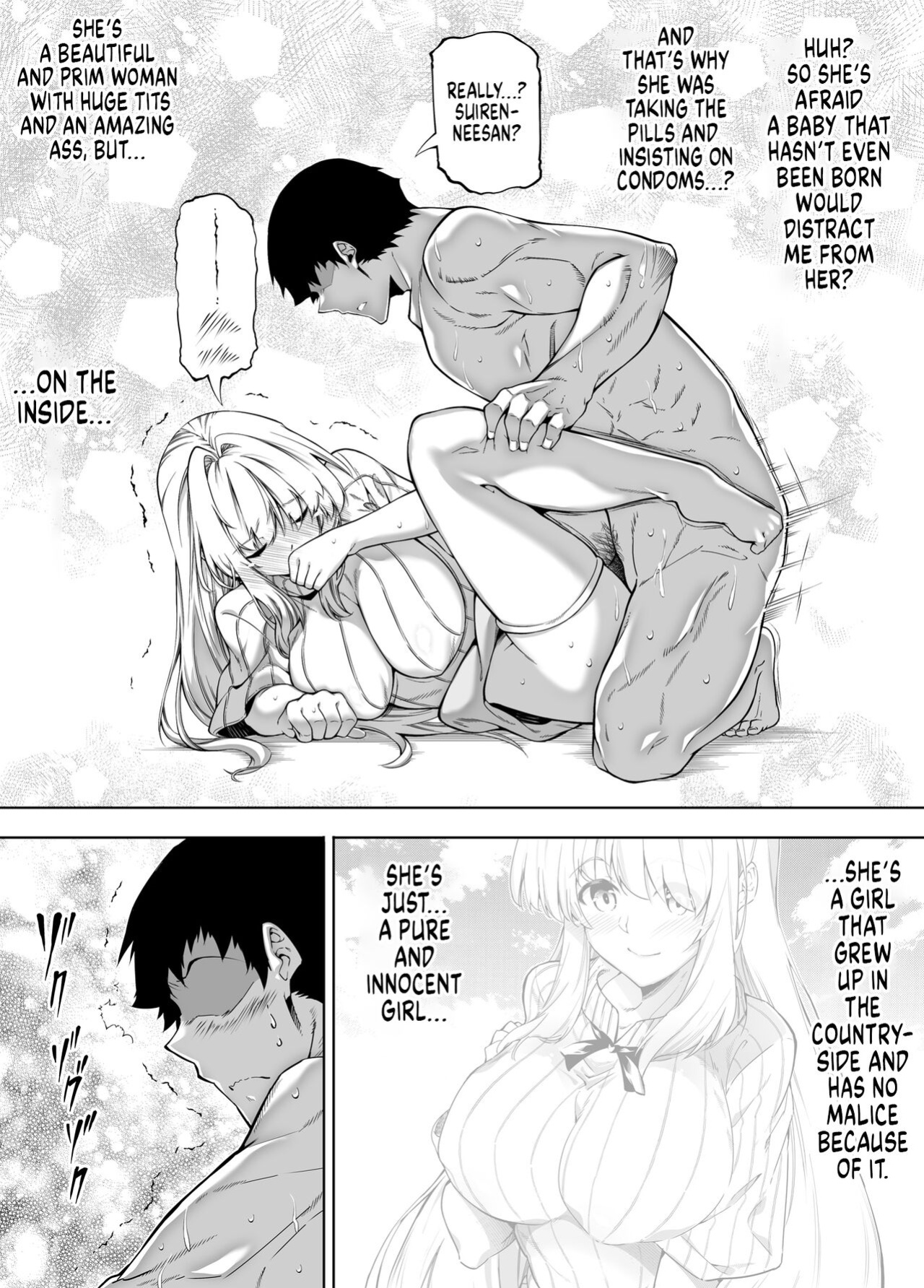 [Suiren no Yado (Asakawa)] Natsu no Yari Naoshi 3 -Inaka to Hanare to Bijin Shimai- [Shiromaru]