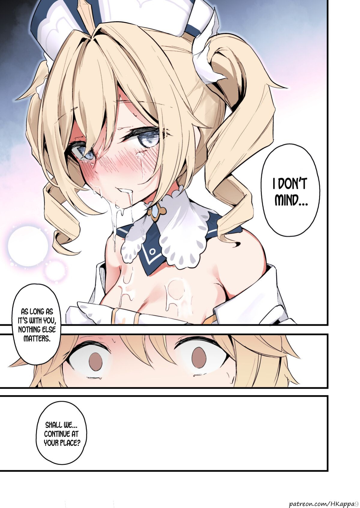 [Hanairo Spoon (Cucchiore)] Sunao na Kimochi de | A Genuine Sentiment (Genshin Impact) [LunaticSeibah][HKAPPA][FULLCOLOR]