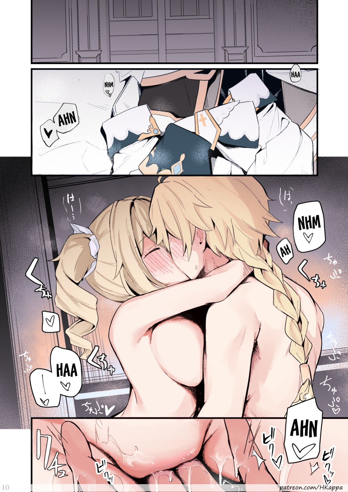[Hanairo Spoon (Cucchiore)] Sunao na Kimochi de | A Genuine Sentiment (Genshin Impact) [LunaticSeibah][HKAPPA][FULLCOLOR]