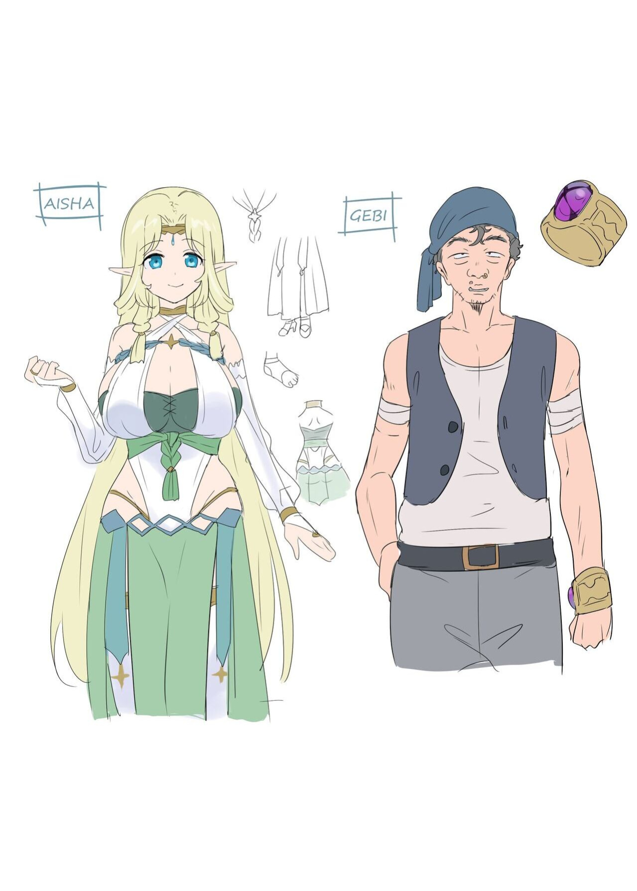 [Hiiragi Popura] Body Thief Bracelet / Aisha edition