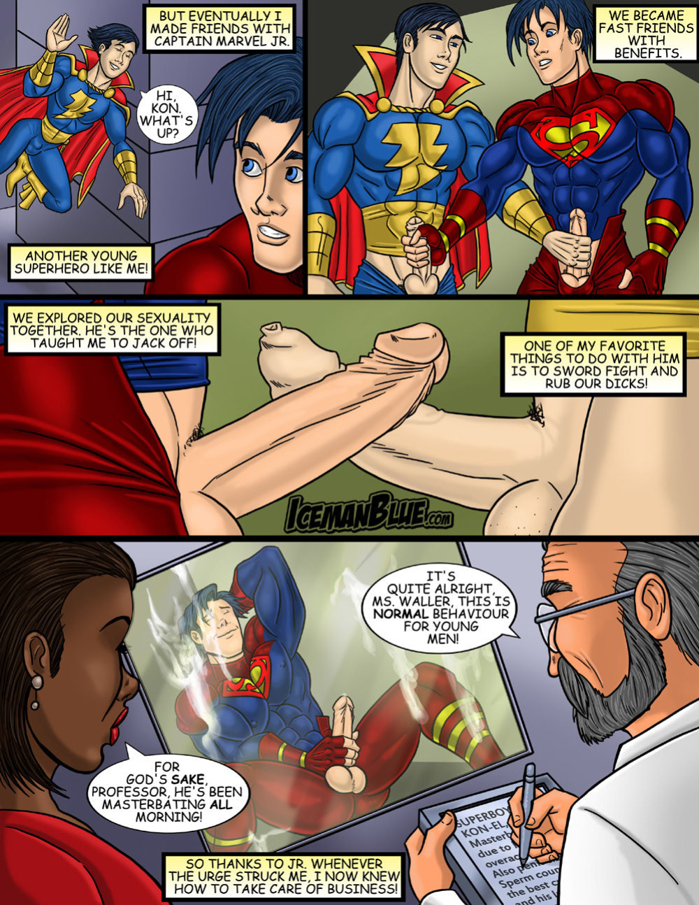 [Iceman Blue] Superboy