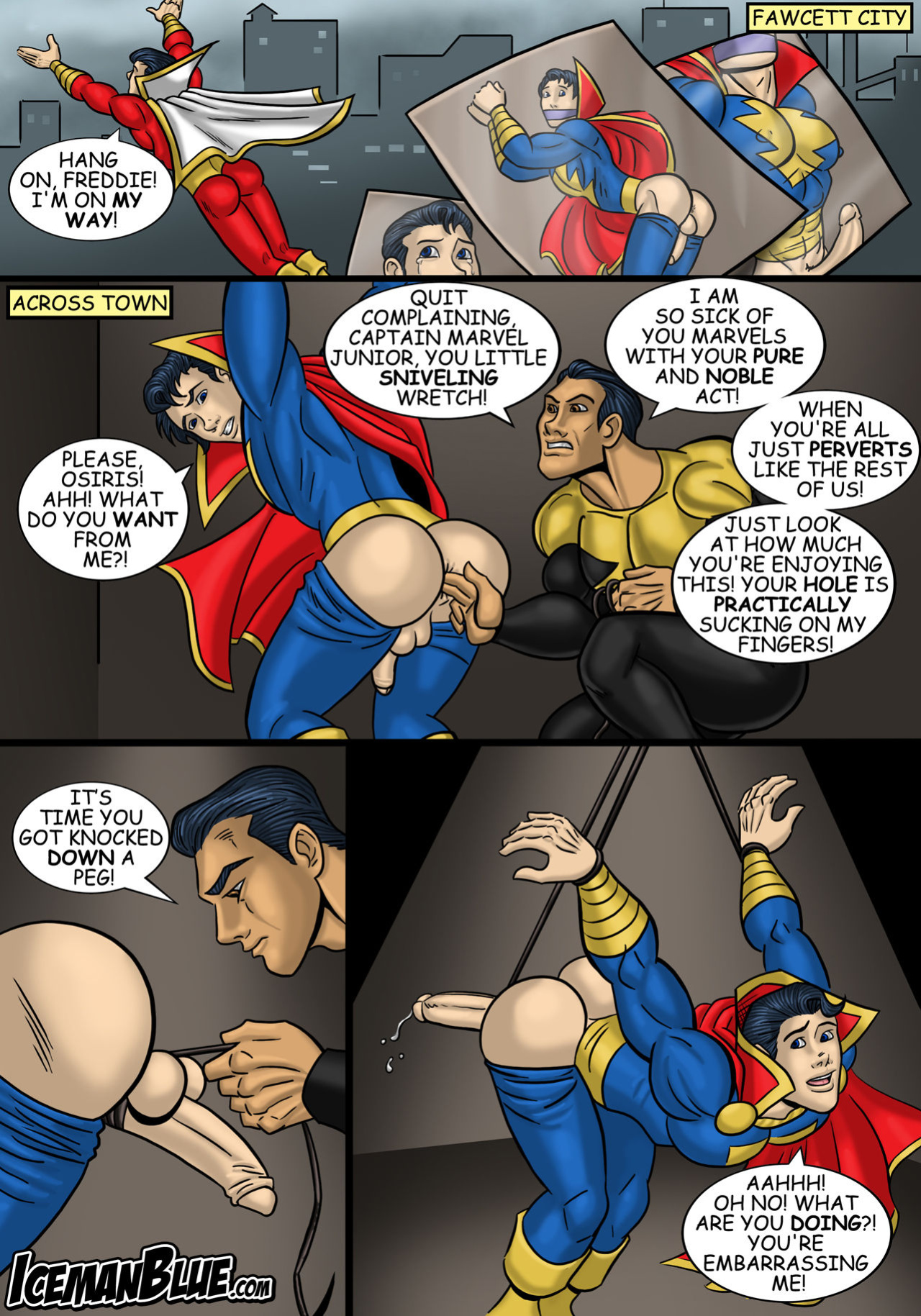[Iceman Blue] Captain Marvel Jr.