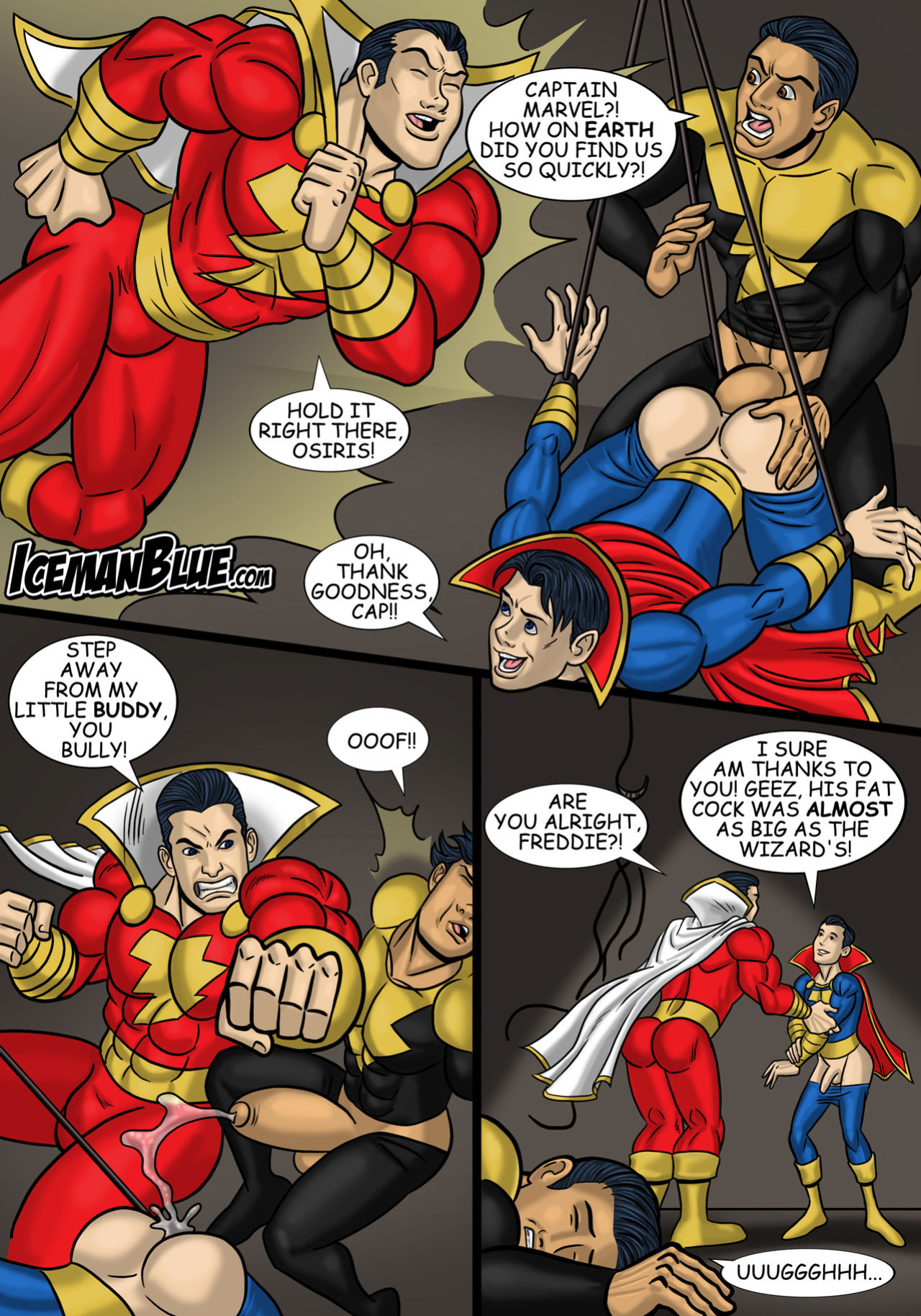 [Iceman Blue] Captain Marvel Jr.