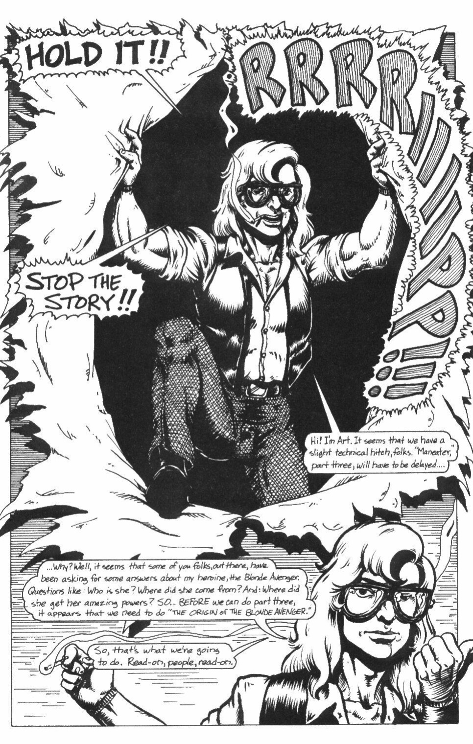 [P.M. Butler] The Blonde Avenger #3