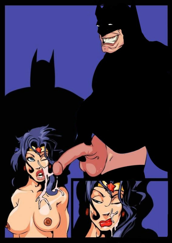 Wonder Woman Night Patrolling With Her Batmen