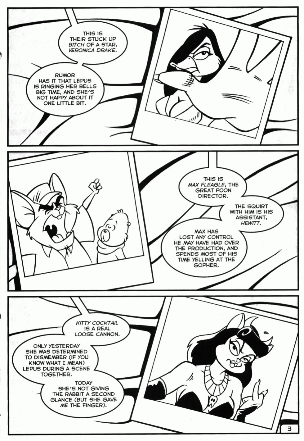[Cindy Crowell, Stan Jinx] Filthy Animals - Part #3: Heading For Disaster!