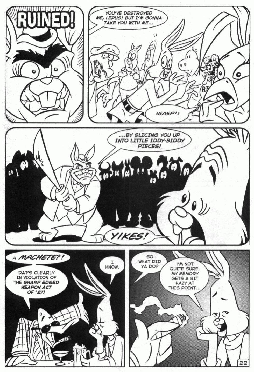 [Cindy Crowell, Stan Jinx] Filthy Animals - Part #1: Of Toons and Poons...