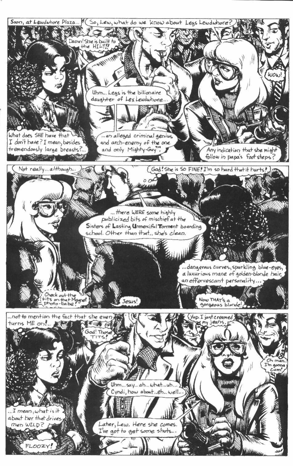 [P.M. Butler] The Blonde Avenger #1